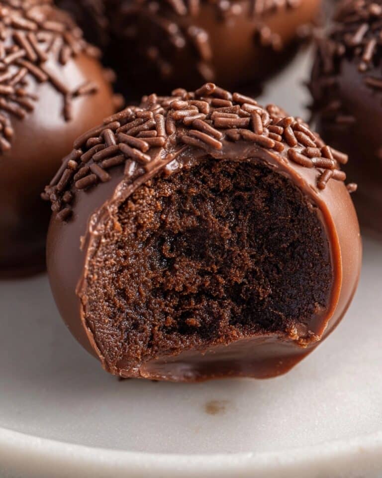 Easy Brownie Truffles Recipe
