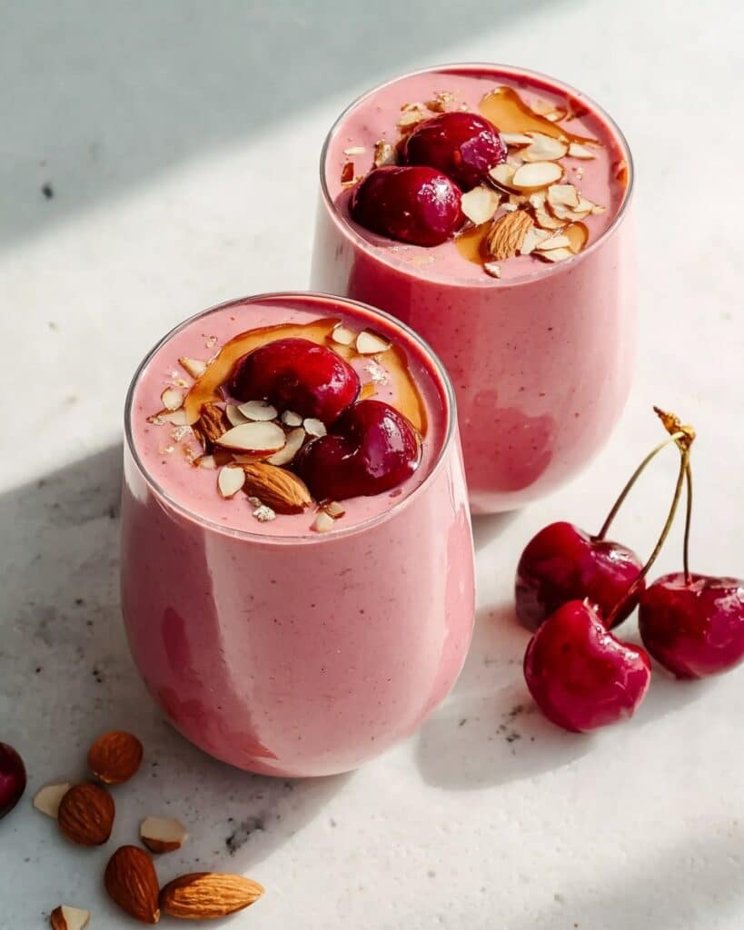Almond Cherry Smoothie Recipe