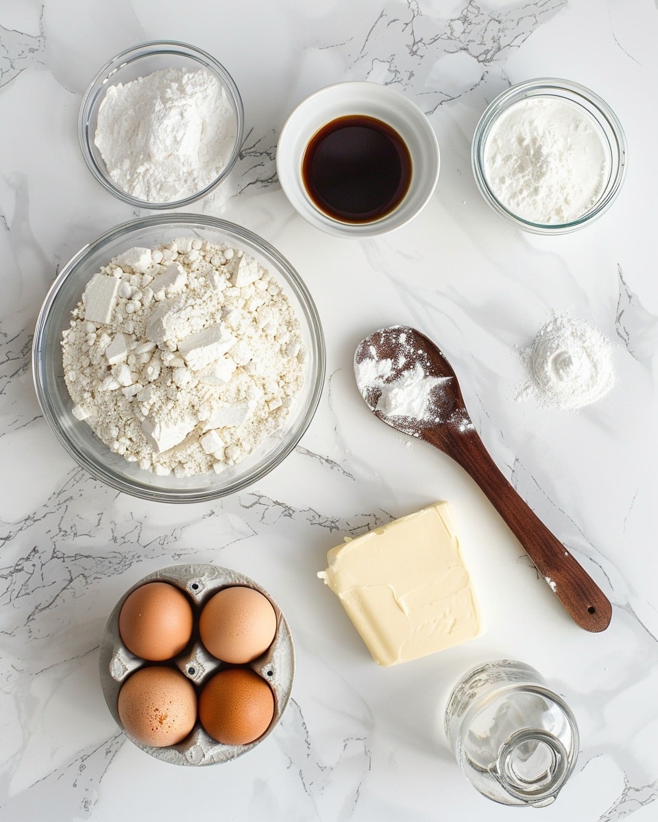 Single white plate holding a single square slice of lemon cream bar dessert, the slice revealing distinct layers including a crumbly golden brown shortbread crust base, a thick creamy ricotta or cream cheese middle layer, and a glossy lemon custard topping sprinkled generously with powdered sugar, close-up angled shot capturing the soft texture and slight browning on the custard surface, placed on a white marble background under natural light, styled as a delicate individual serving from a food blog, photo taken with an iphone --ar 4:5 --v 7
