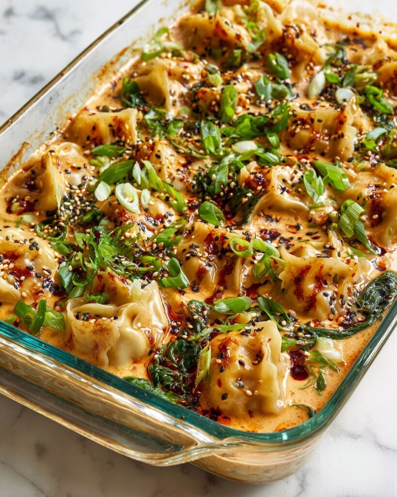 Dumpling Bake (Viral One Pan Recipe) Recipe