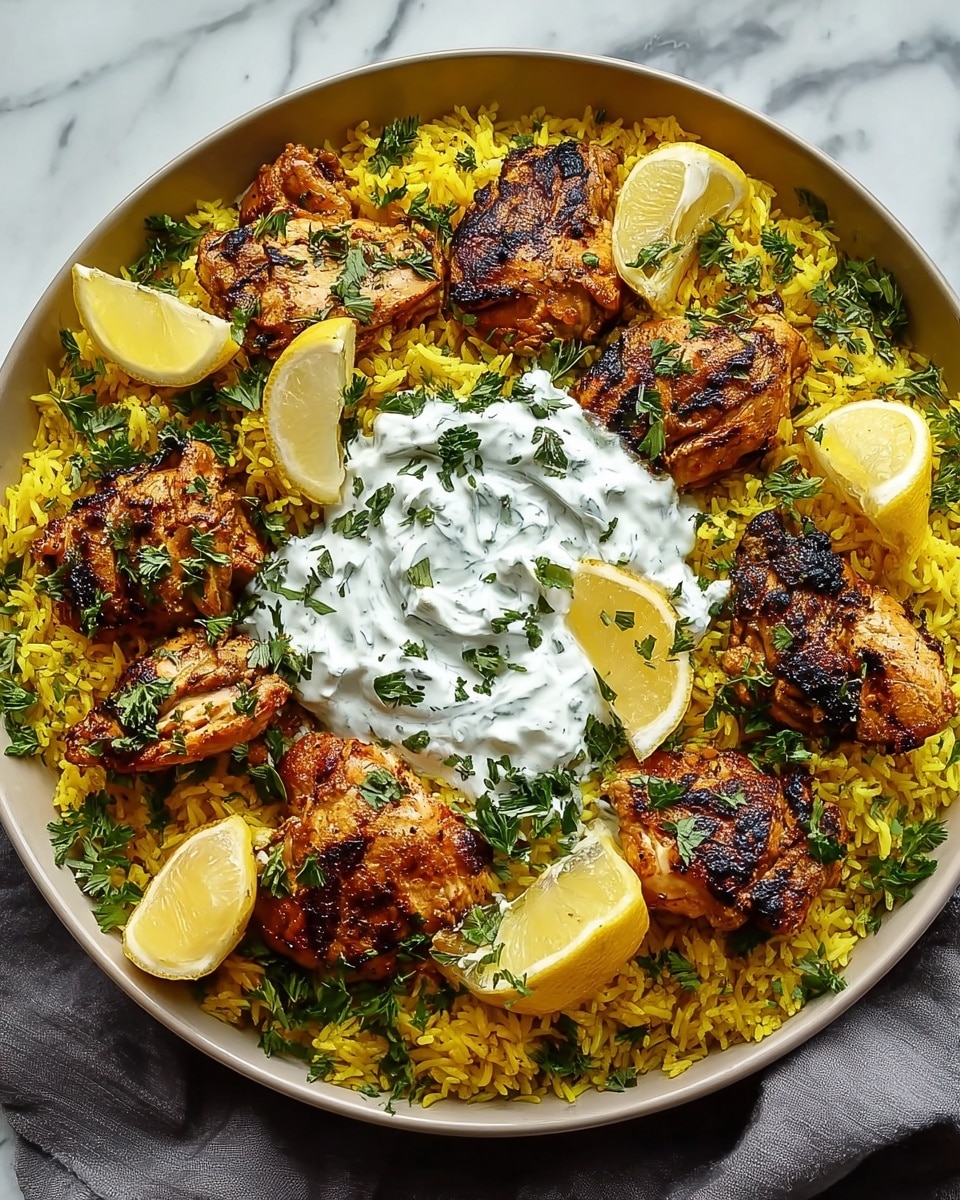 Dump And Bake Chicken Tzatziki Rice for Effortless Flavor Recipe