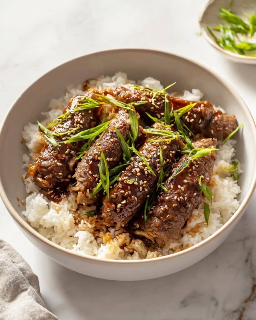 Enoki Beef Rolls Recipe