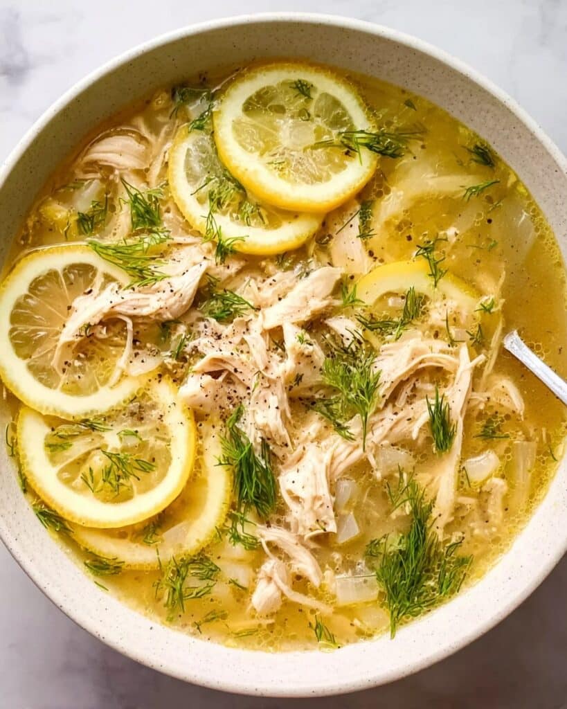 Avgolemono (Greek Egg-Lemon Chicken Soup) Recipe