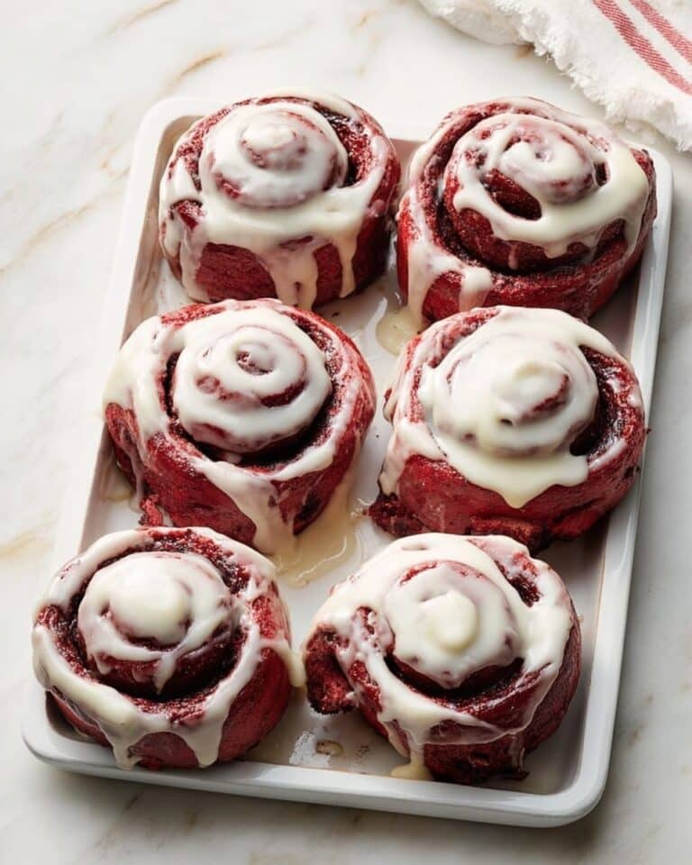 Red Velvet Cinnamon Rolls Recipe