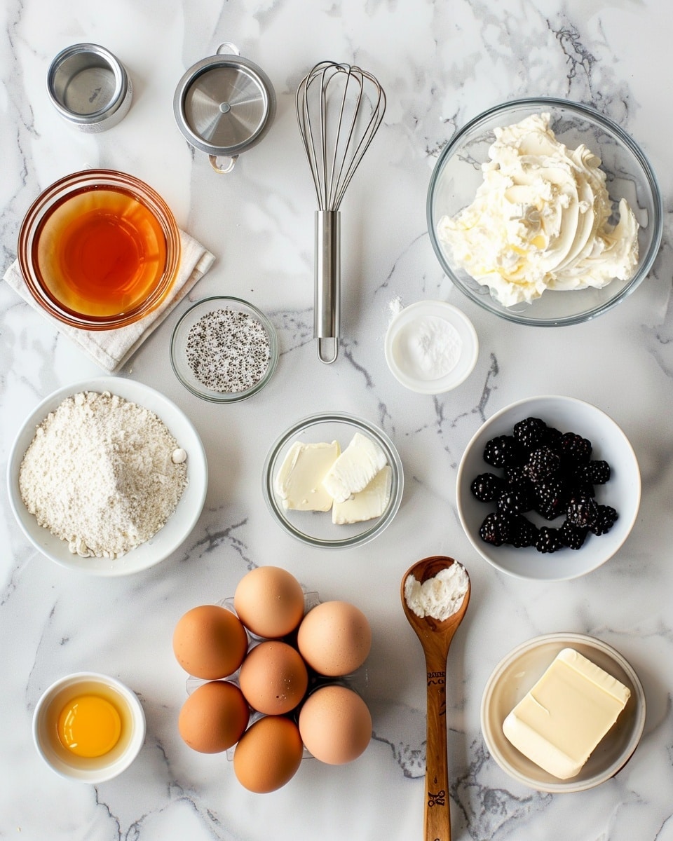 Single white plate with a single slice of creamy cheesecake topped with glossy blackberry sauce and fresh blackberries, close-up angle revealing the smooth, dense interior texture and dark crumbly crust at the base, deep purple sauce gently dripping down the side, natural lighting emphasizing the rich colors and delicate layers, placed on white marble surface with soft shadows, styled like an individual dessert serving from a food blog, photo taken with an iphone --ar 4:5 --v 7