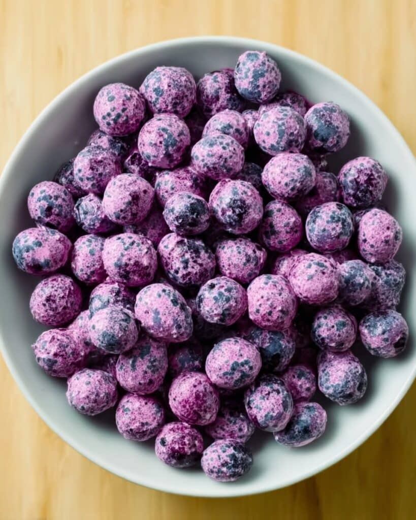 Lemon-Blueberry Frozen Yogurt Bites Recipe