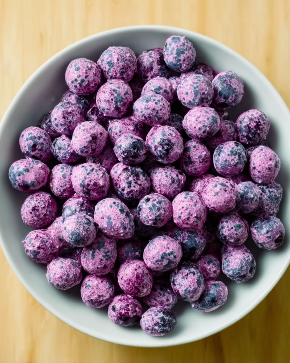 Lemon-Blueberry Frozen Yogurt Bites Recipe