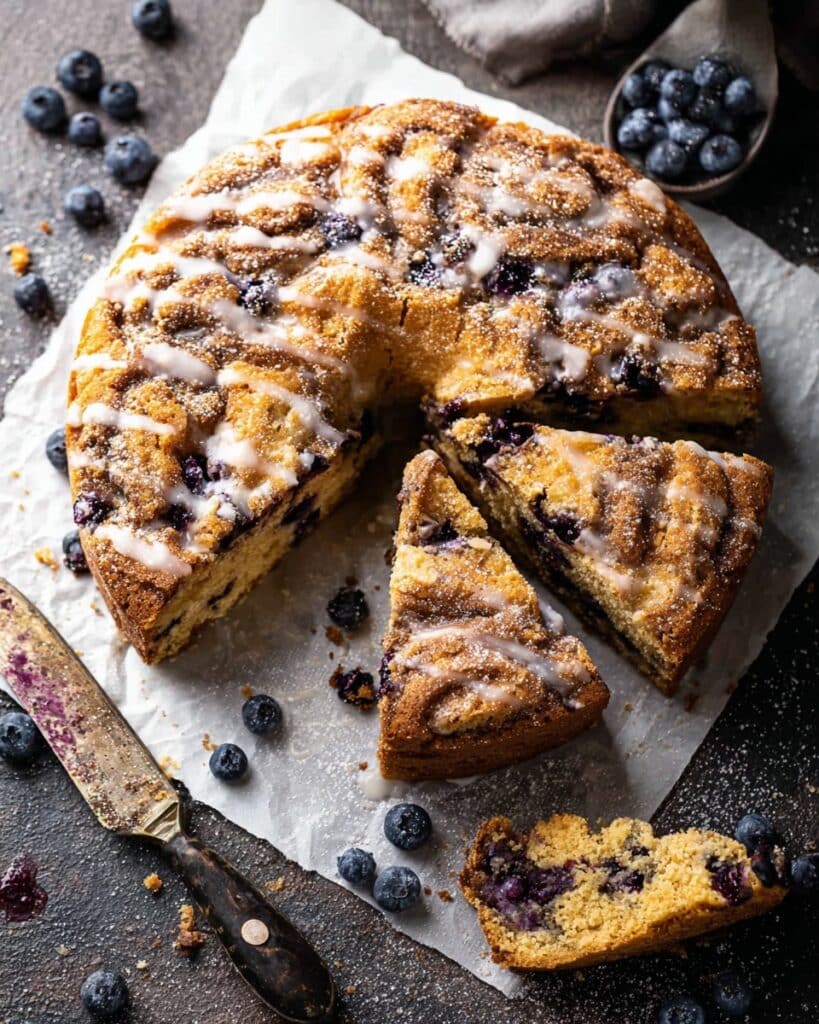 Blueberry Sour Cream Coffee Cake Recipe
