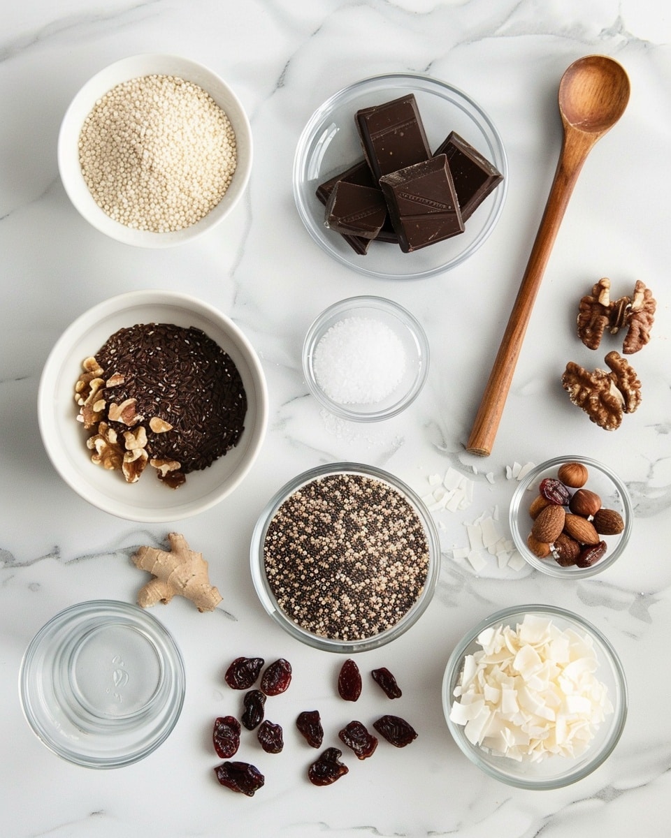 Single white plate with one chocolate crispy rice cluster cookie, close-up angled shot revealing the glossy texture and individual puffed rice pieces coated in rich chocolate, emphasizing the crunchy and slightly uneven surface, placed on white marble surface with natural lighting, styled as an inviting single serving from a food blog, photo taken with an iphone --ar 4:5 --v 7