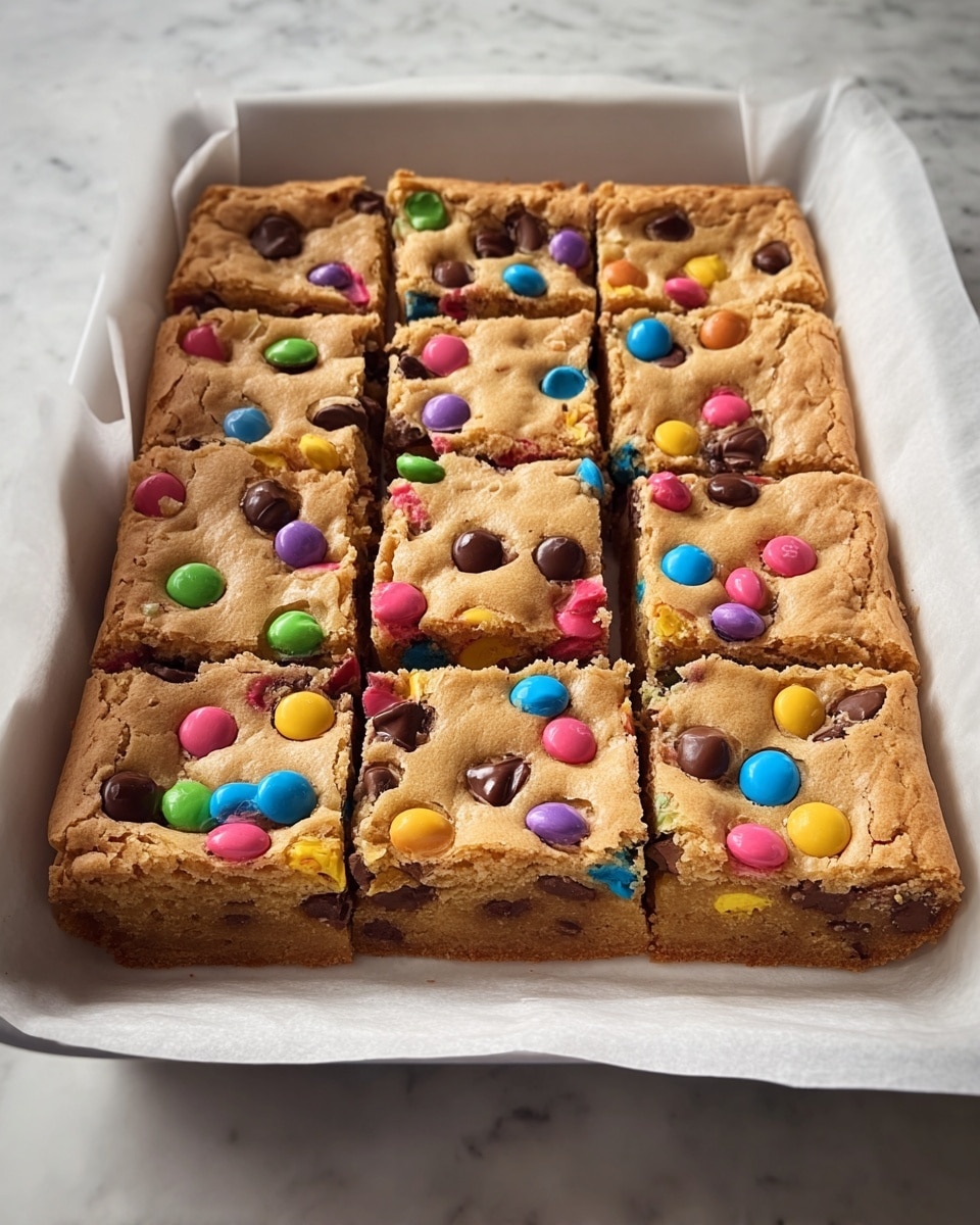 Easter Chocolate Chip Cookie Bars Recipe