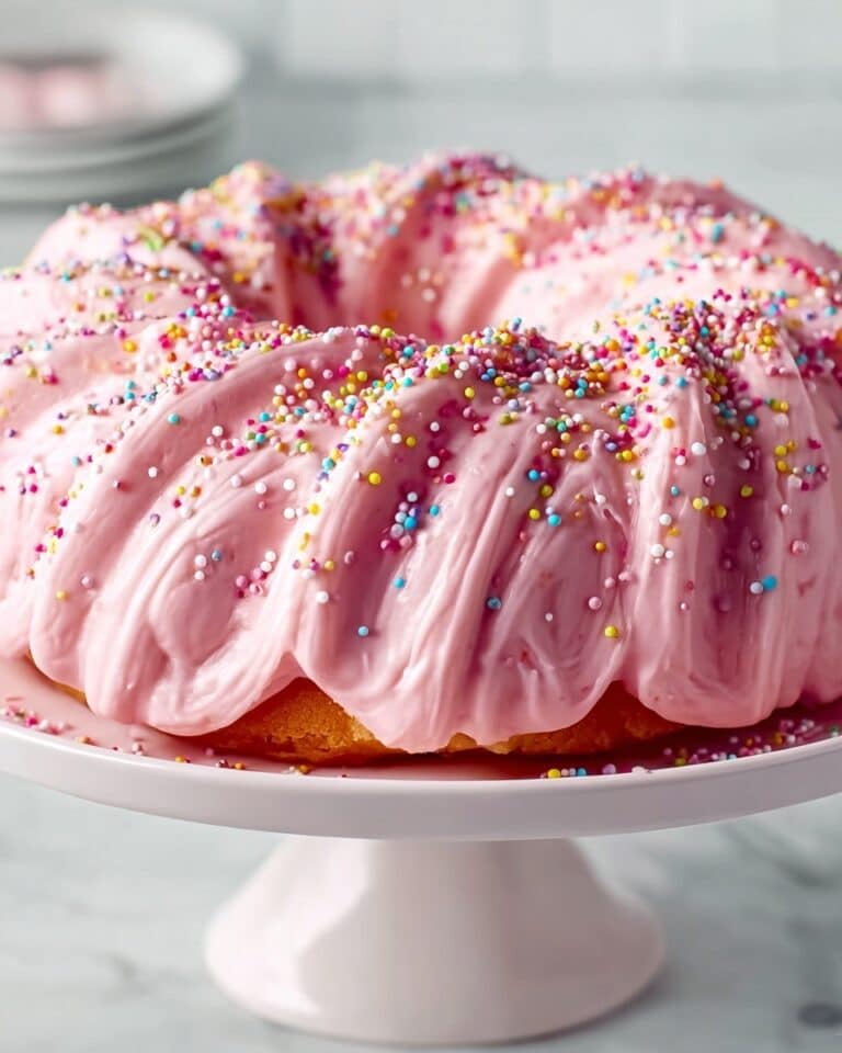 Beautiful Pink Angel Food Cake Recipe