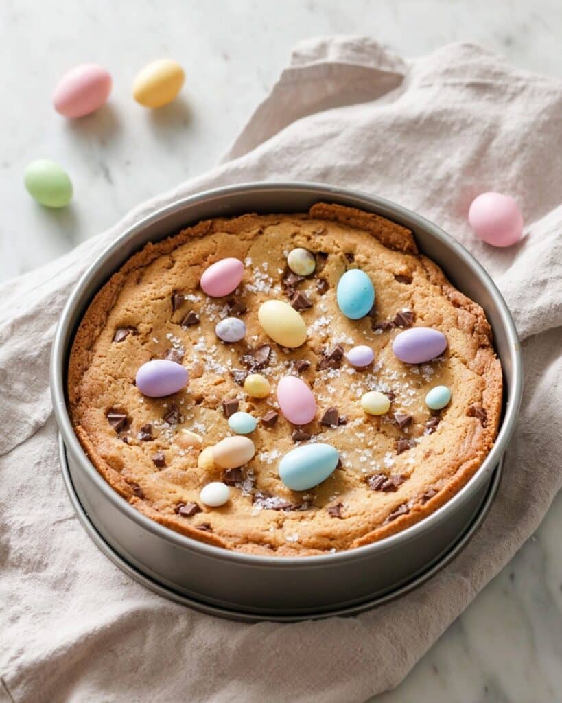 Mini Egg Cookie Pie (The Ultimate Easter Dessert) Recipe