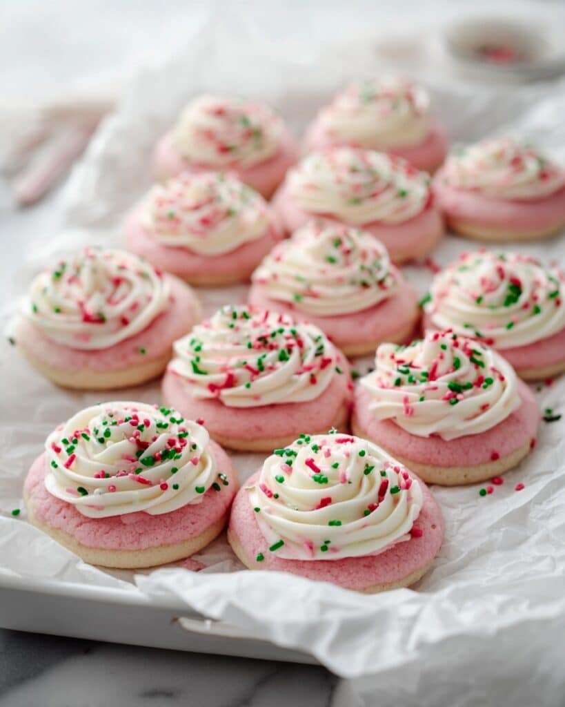 Christmas Pink Velvet Cookies Recipe