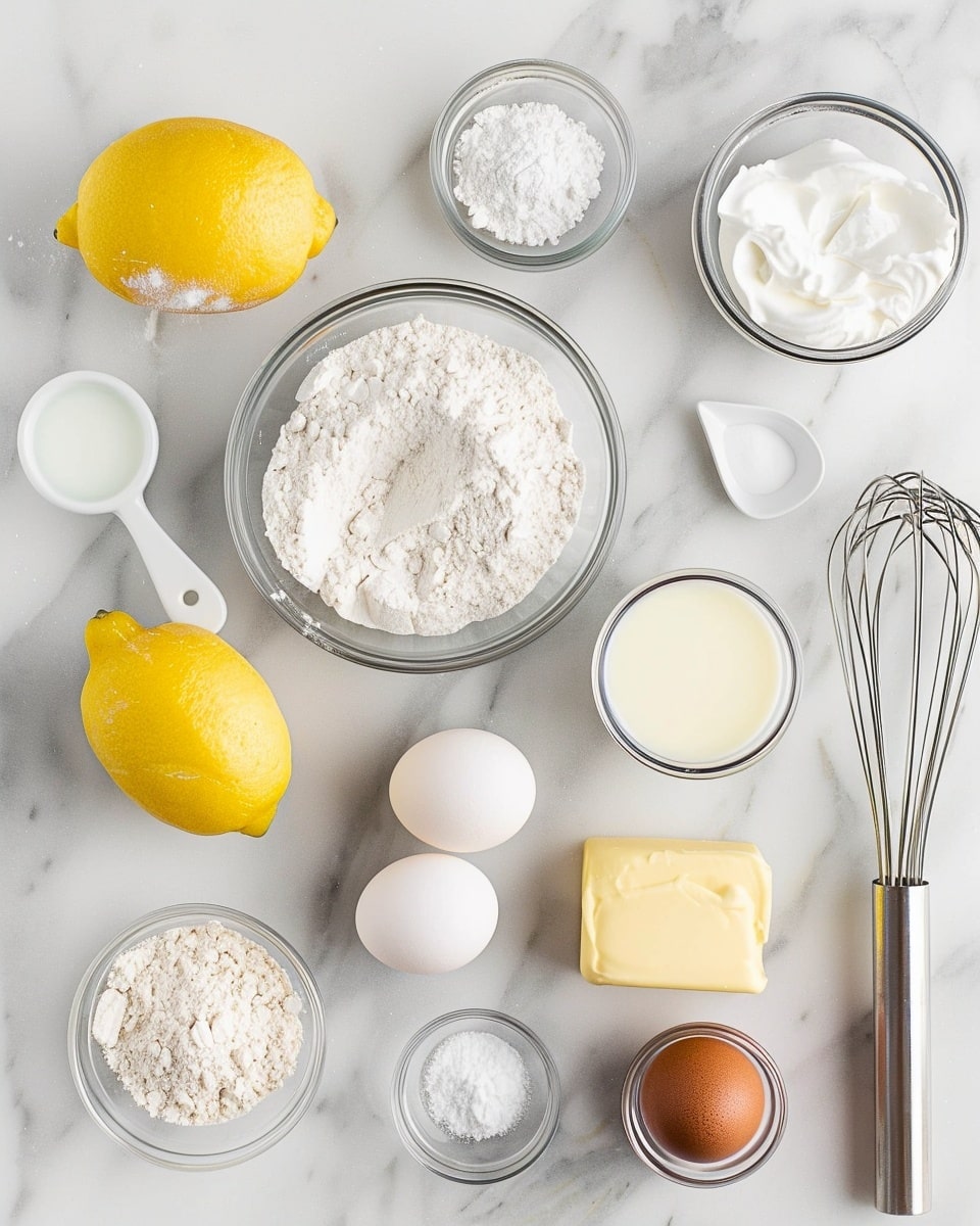 Single white plate featuring one lemon crumb muffin with a visible moist crumb interior and streusel topping, a glossy drizzle of lemon glaze cascading over the golden crumb, surrounded by fresh lemon halves for garnish, close-up angled shot revealing textured layers and crumbs, placed on white marble surface under natural lighting, styled like a food blog individual serving, photo taken with an iphone --ar 4:5 --v 7