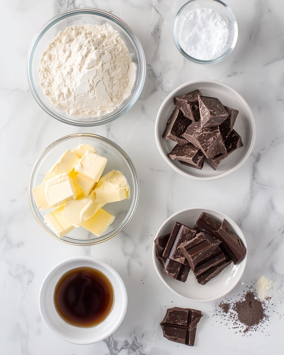 Single white plate holding one square portion of layered shortbread caramel bar, close-up angled view showcasing a firm buttery shortbread base, rich golden caramel middle, and smooth dark chocolate top layer sprinkled with flakes of sea salt, half the portion showing a bite revealing the soft caramel texture and crumbly shortbread, set on white marble surface with natural light highlighting the glossy chocolate and delicate layers, intimate plated serving photo taken with an iphone --ar 4:5 --v 7