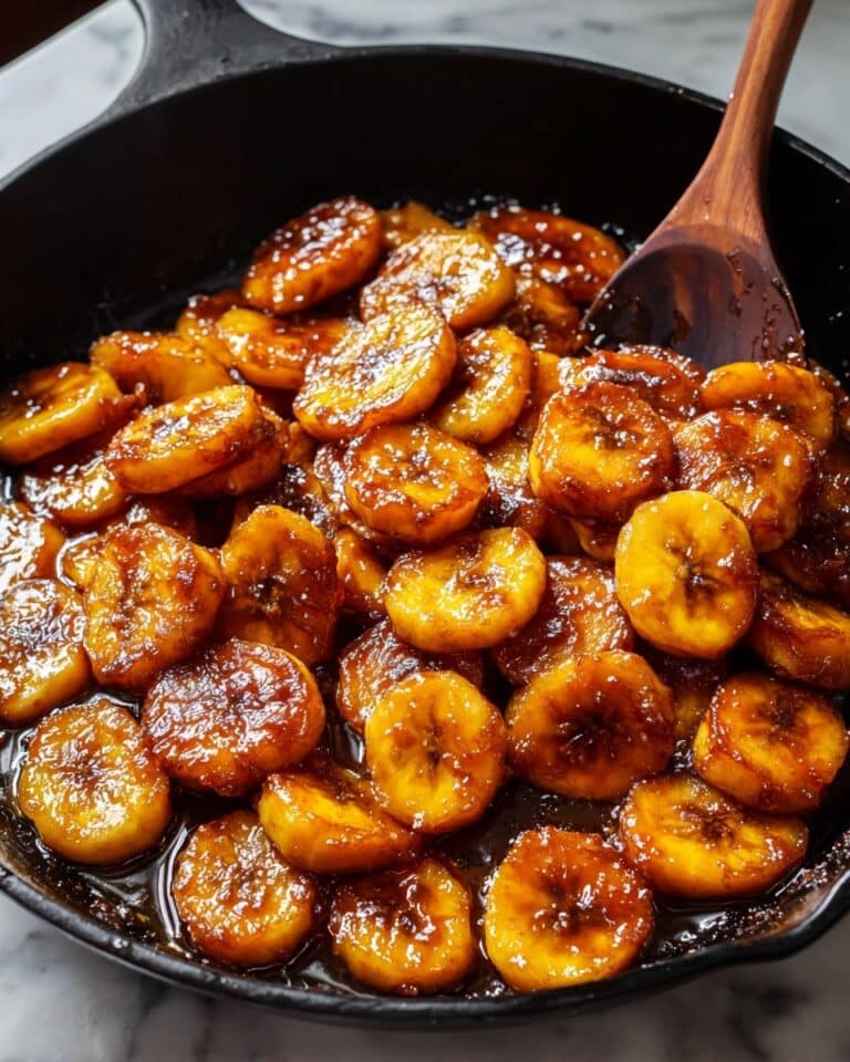 Easy Caramelized Banana Slices Recipe