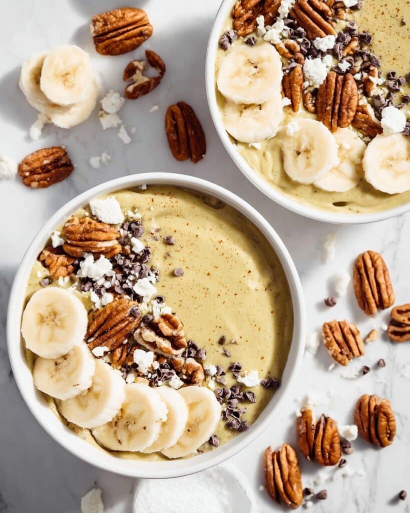 Banana Cream Pie Smoothie Bowl Recipe