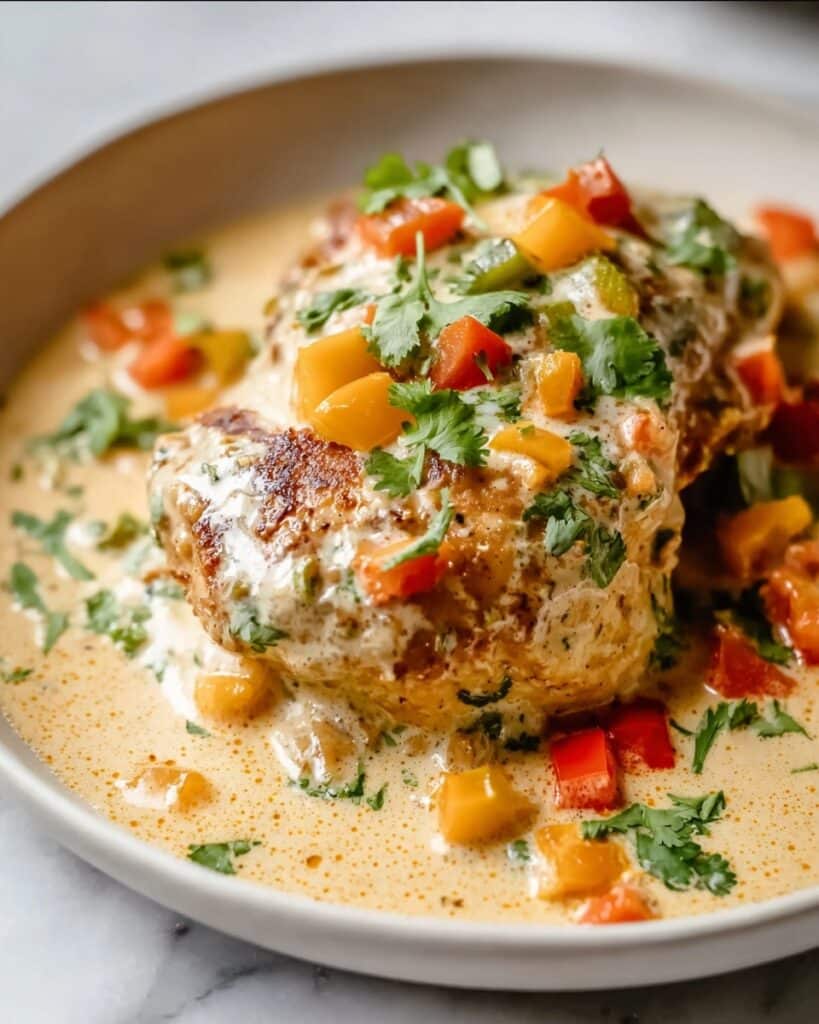 Easy Baked Queso Chicken Recipe