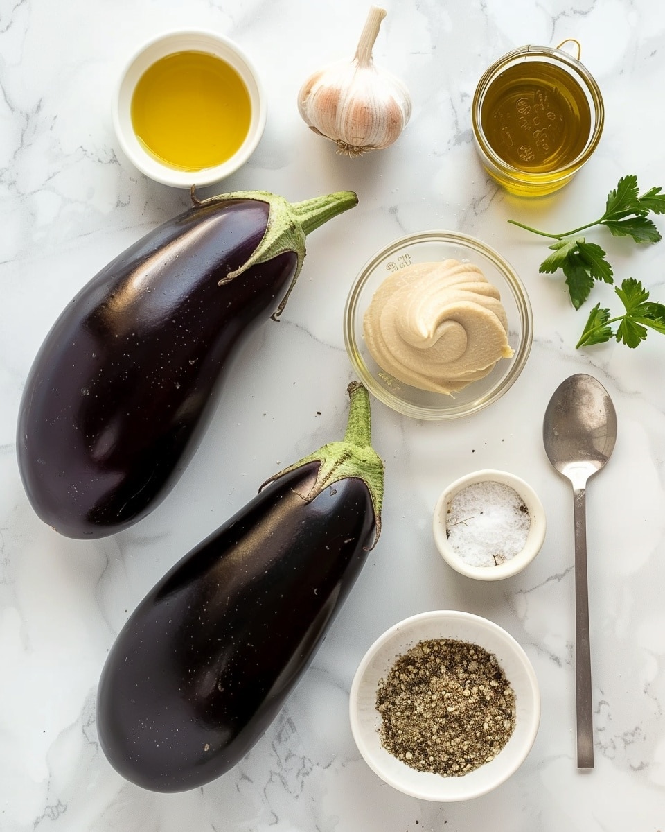 Single white plate featuring a neatly arranged portion of glazed roasted eggplant wedges, glistening with a rich caramelized sauce that highlights their tender interior texture, sprinkled generously with fresh chopped parsley and a scattering of sesame seeds for garnish, close-up angled shot capturing the shine of the glaze and the delicate layers of eggplant flesh, set on a white marble surface with natural lighting, styled as a ready-to-eat serving from a food blog, photo taken with an iphone --ar 4:5 --v 7