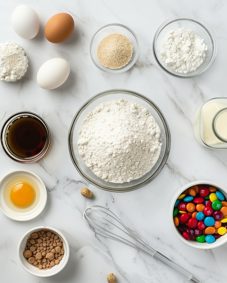 Single white plate featuring one cupcake with a soft golden-brown base topped with light green creamy frosting swirled into a nest shape, adorned with three pastel-colored candy-coated chocolate eggs in purple, blue, and yellow, close-up angled shot showcasing the texture of the moist cake and smooth frosting, natural lighting highlighting subtle shadows, plate set on a white marble background, intimate food blog-style presentation photo taken with an iphone --ar 4:5 --v 7