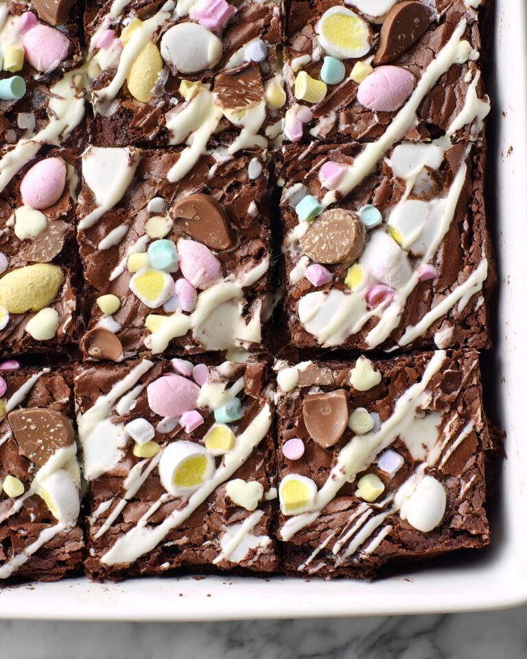 Easter Brownies with Mini Eggs Recipe