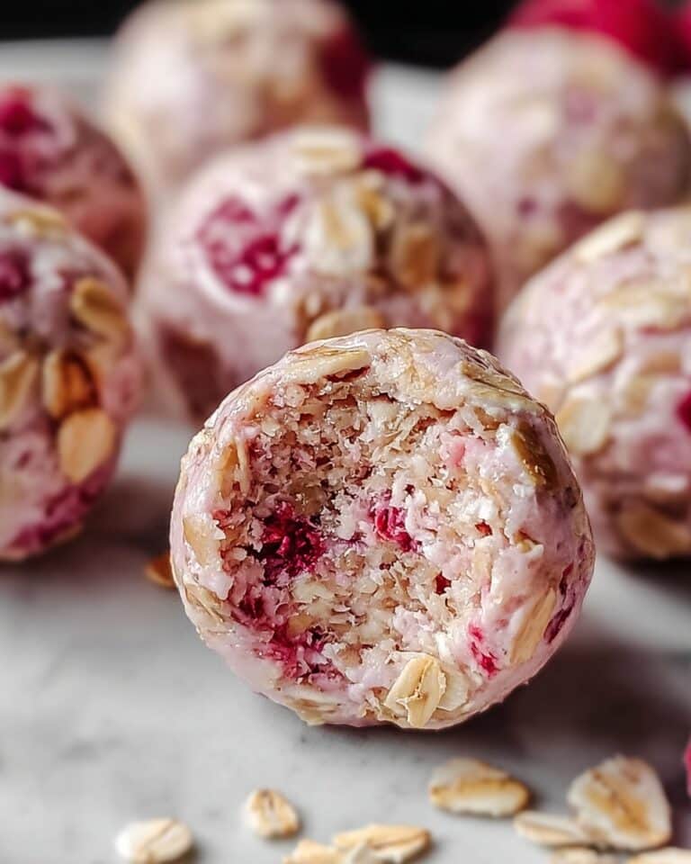 Strawberry Cheesecake Protein Balls Recipe