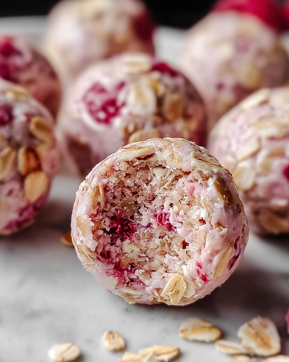 Strawberry Cheesecake Protein Balls Recipe