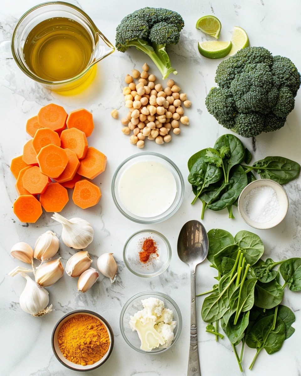 Single white bowl with a close-up view of a generous serving of creamy vegetable curry featuring vibrant chunks of carrots, cauliflower, broccoli, spinach, and red bell peppers, partially topped with a neat mound of fluffy white rice sprinkled with fresh green herbs and red pepper flakes, steam gently rising, chopsticks resting on the bowl, presented on a white marble surface with natural light, styled like an inviting individual portion from a food blog, photo taken with an iphone --ar 4:5 --v 7