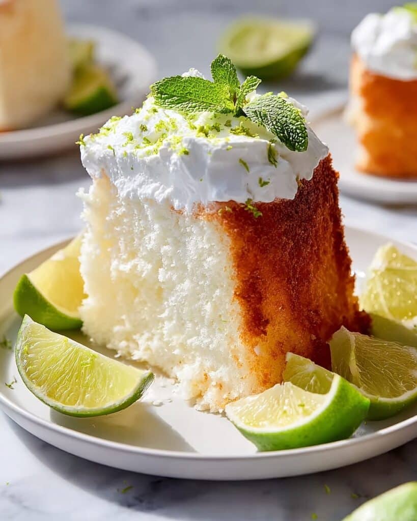 Key Lime Angel Cake Recipe
