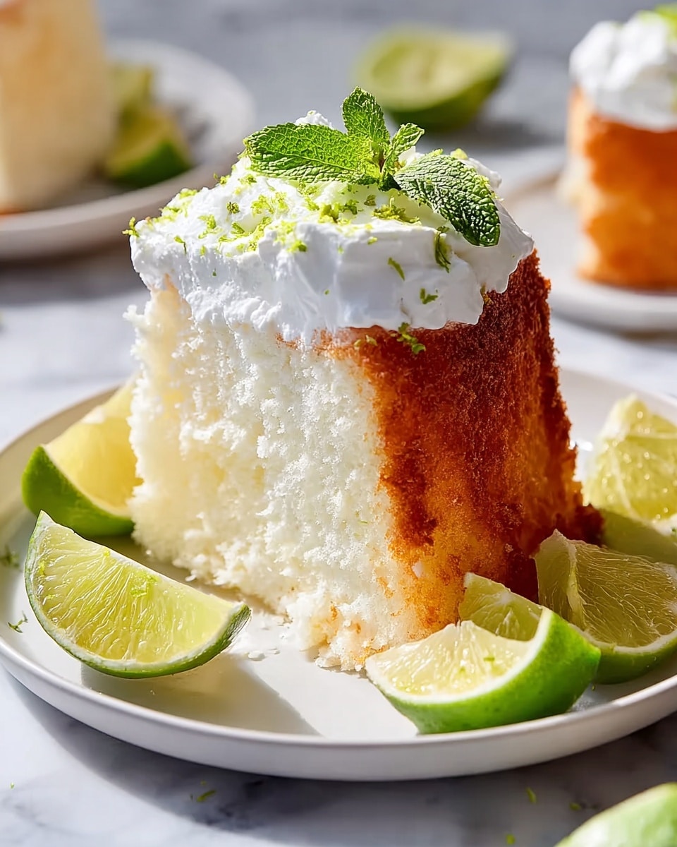 Key Lime Angel Cake Recipe