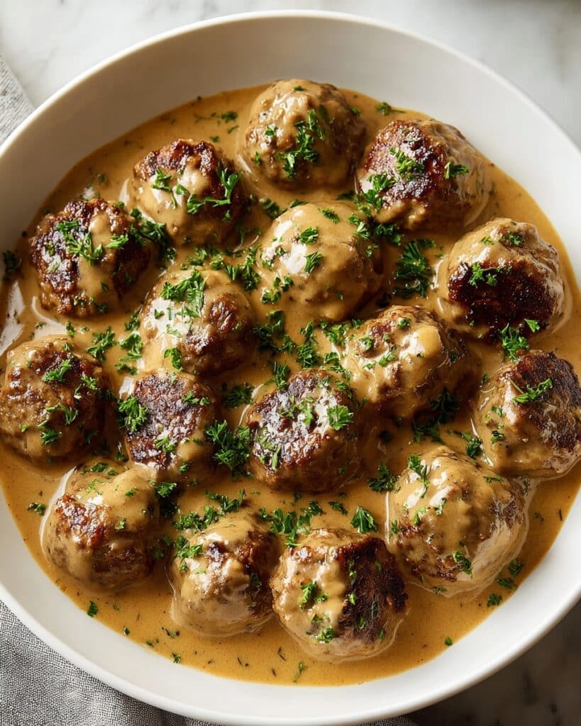Easy Swedish Meatball Sauce Recipe
