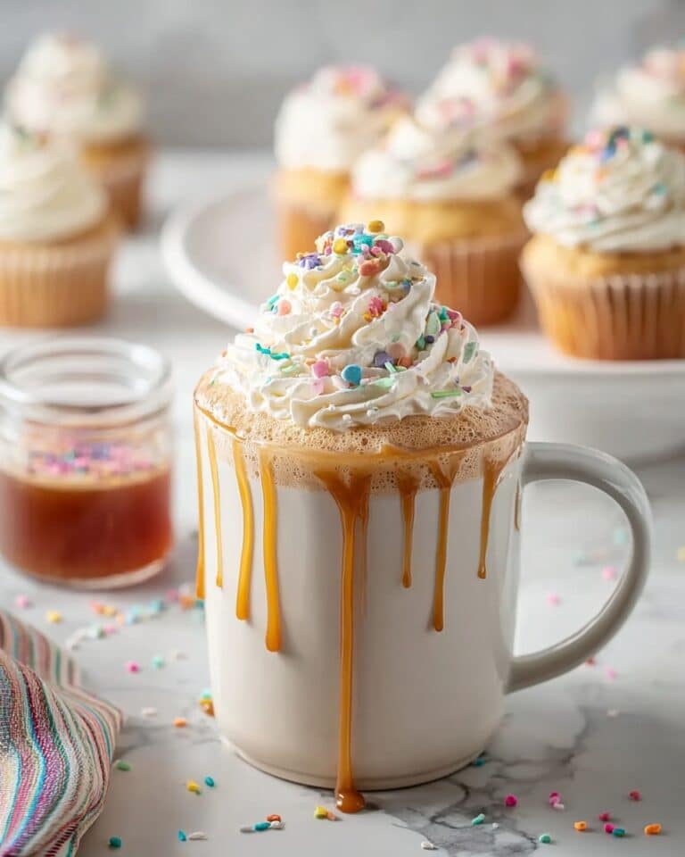 Birthday Cake Latte Recipe