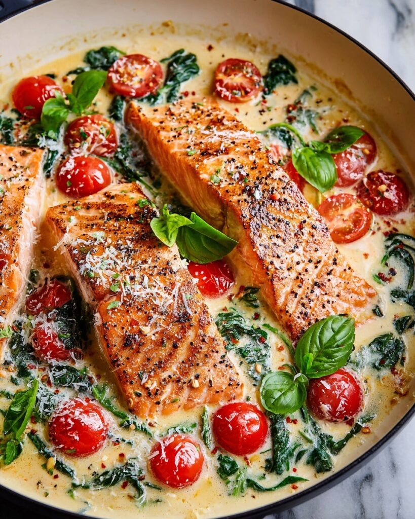 Creamy Tuscan Salmon Recipe
