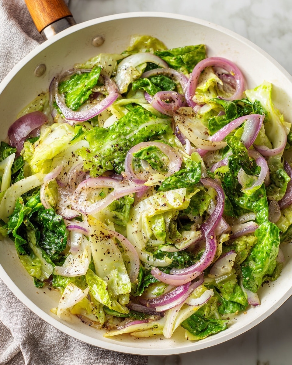 Parmesan Garlic Cabbage Recipe