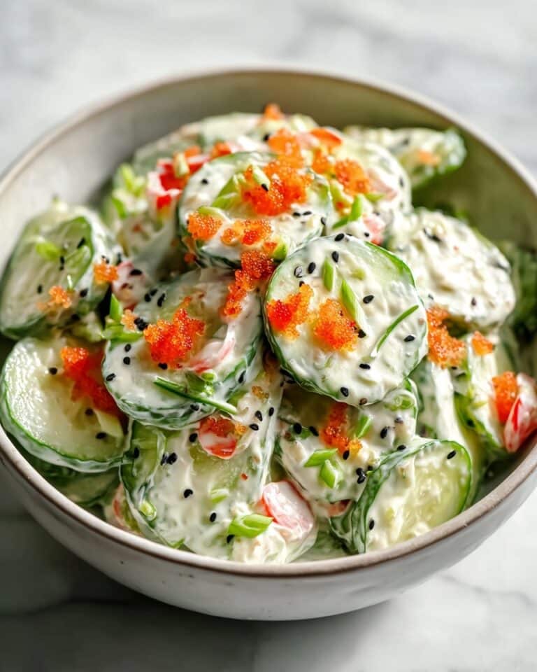 California Roll Cucumber Salad: Refreshing, No-Cook Delight Recipe