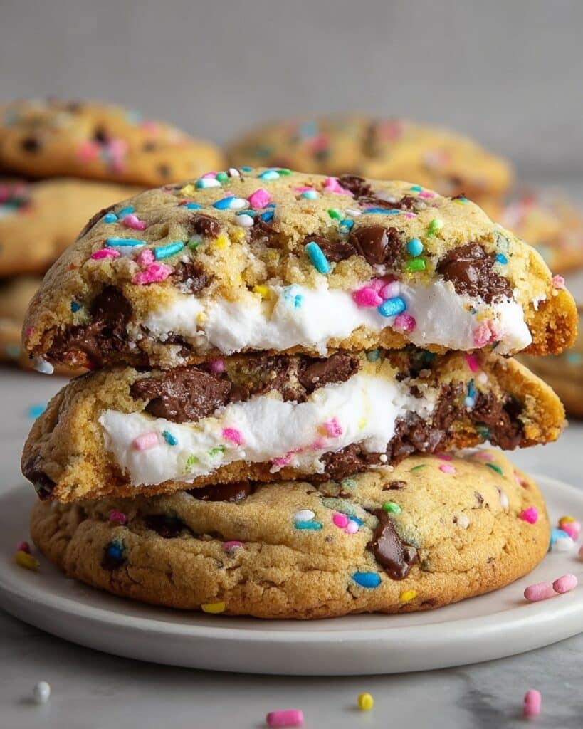 Chocolate Chip Peep Stuffed Easter Cookies Recipe