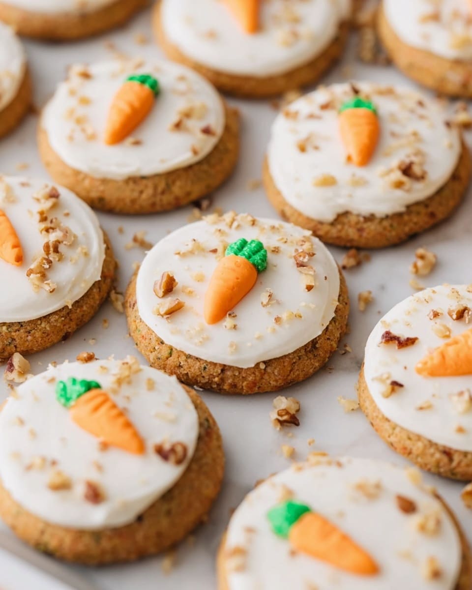 Carrot Cake Cookies with Cream Cheese Frosting Recipe