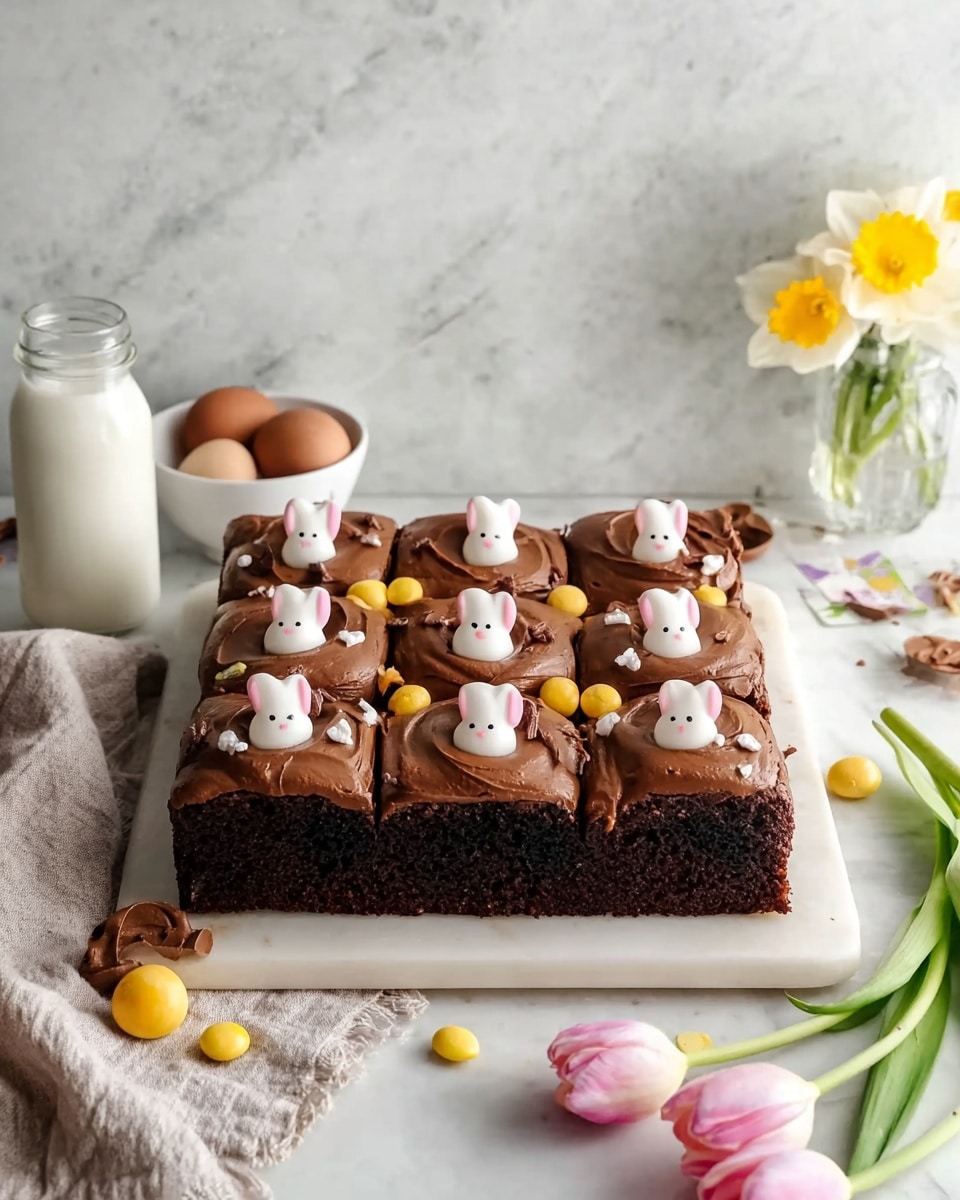 Vegan Chocolate Caramel Sheet Cake Recipe