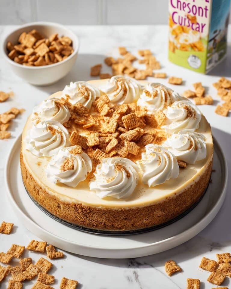 Cinnamon Toast Crunch Cheesecake Recipe