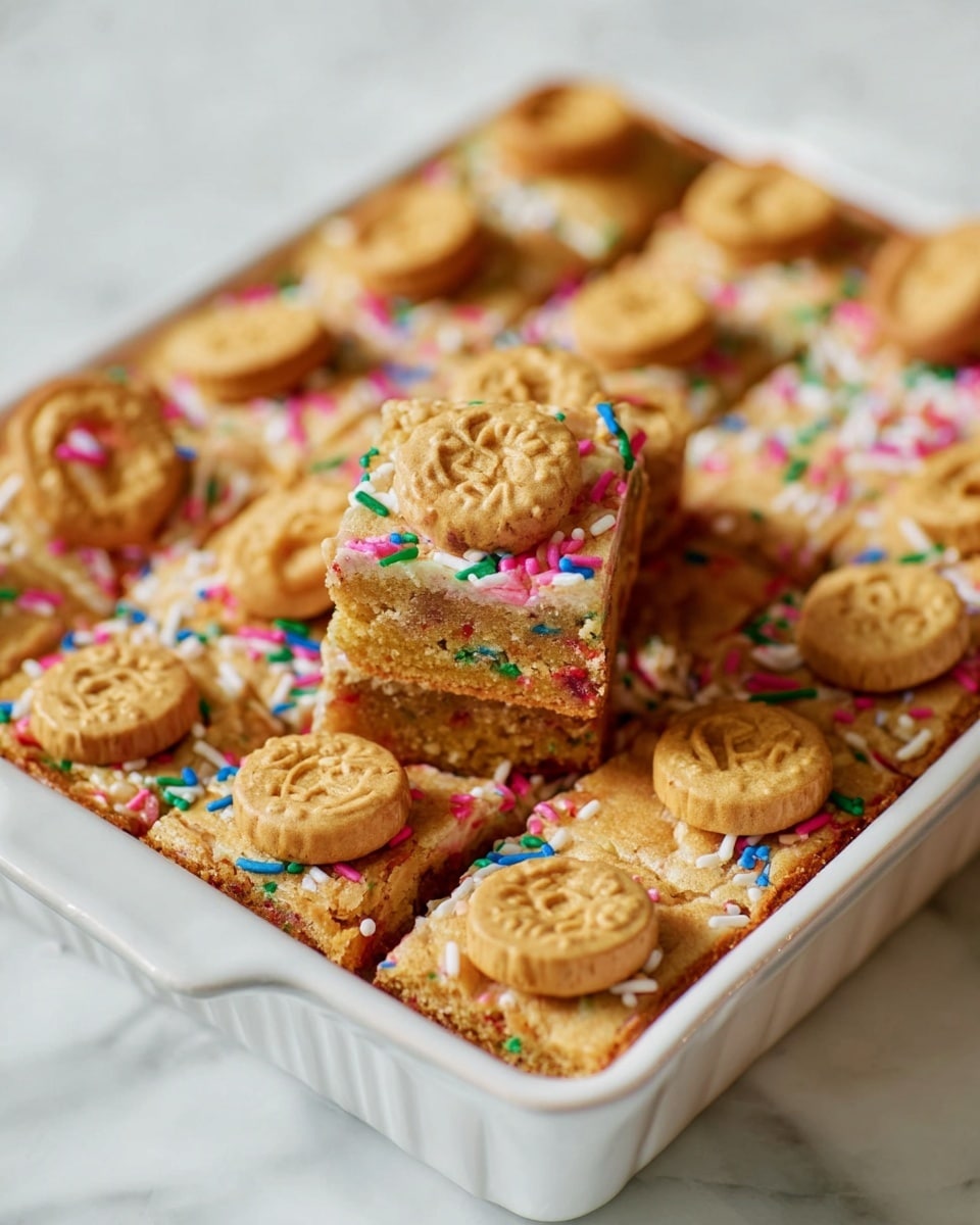 Birthday Oreo Blondies Recipe