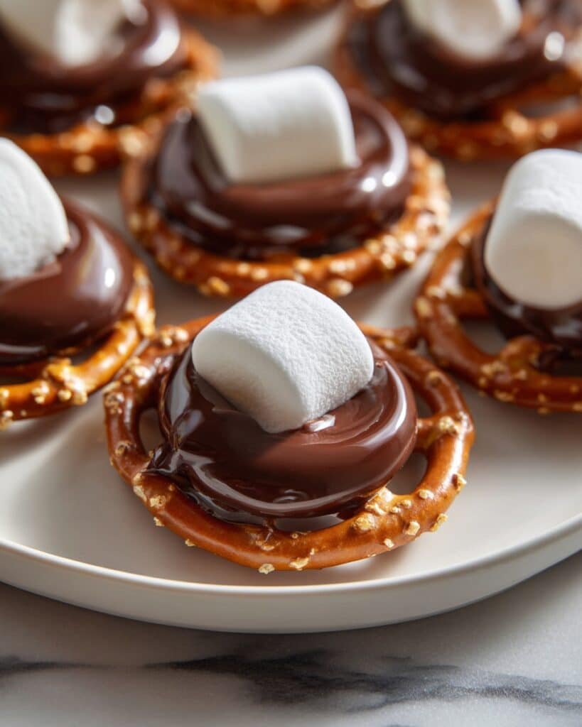 S’mores Pretzel Bites Recipe