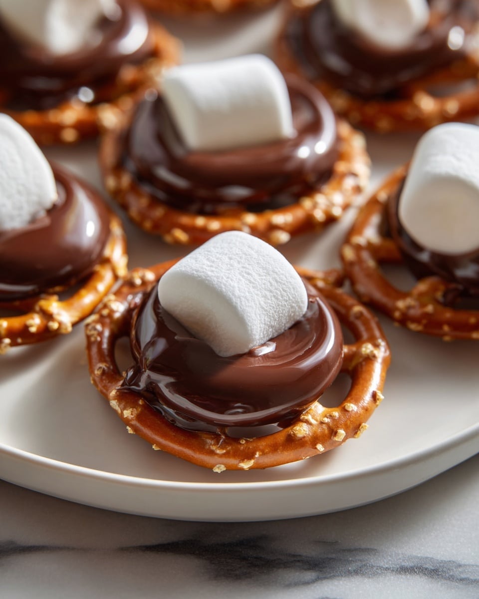 S’mores Pretzel Bites Recipe