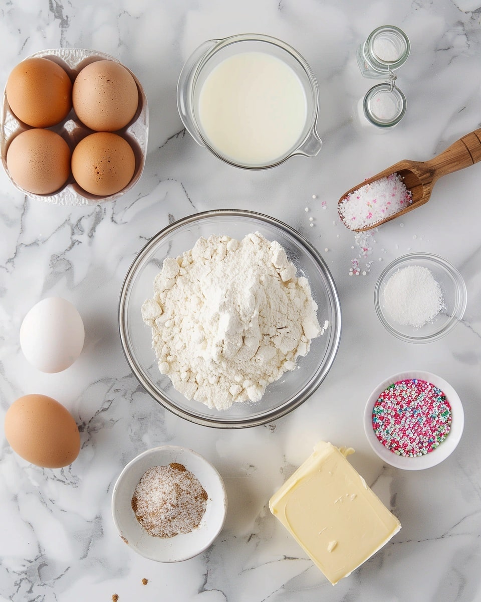 Single white plate with one pink frosted sugar cookie topped with a smooth swirl of white cream cheese frosting and colorful pink, green, red, and white sprinkles, close-up angled view revealing the soft interior texture of the cookie layers beneath the frosting, styled on a white marble surface with natural lighting, intimate plated serving photo taken with an iphone --ar 4:5 --v 7