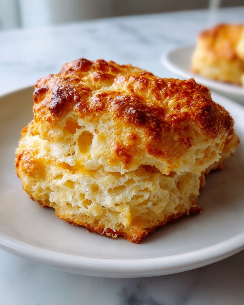 Rectangular metal baking tray filled with a full dozen of freshly baked golden-brown cheddar biscuits, each one fluffy and perfectly risen with crisp, textured tops, arranged closely together to showcase their layers and tender crumb, set atop a white marble countertop under natural lighting, styled as a professional food magazine hero shot, photo taken with an iphone --ar 4:5 --v 7