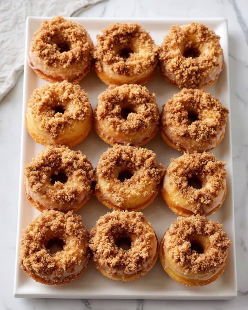 Coffee Cake Donuts Recipe