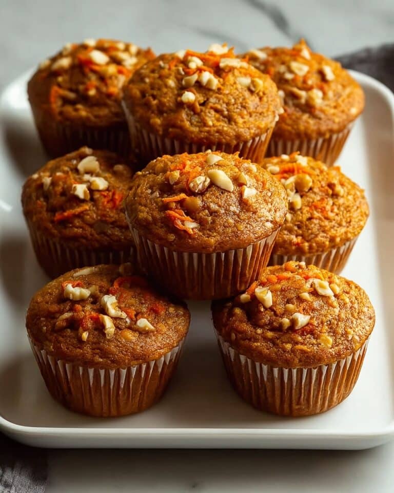 Easy One-Bowl Carrot Oatmeal Muffins Recipe