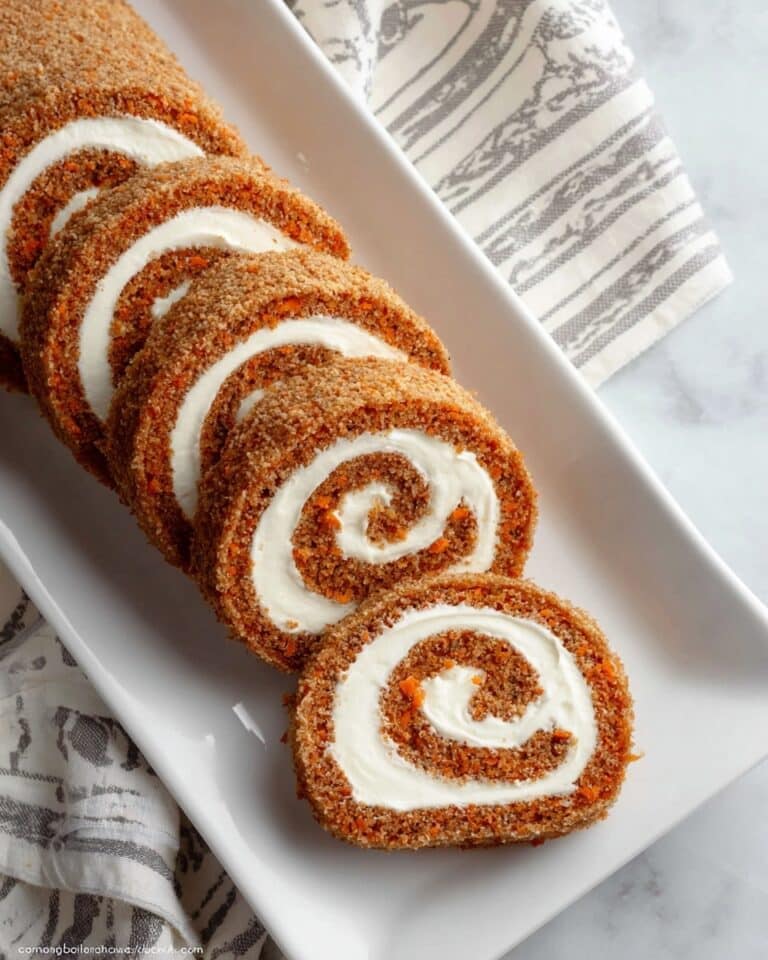Carrot Cake Roll Recipe