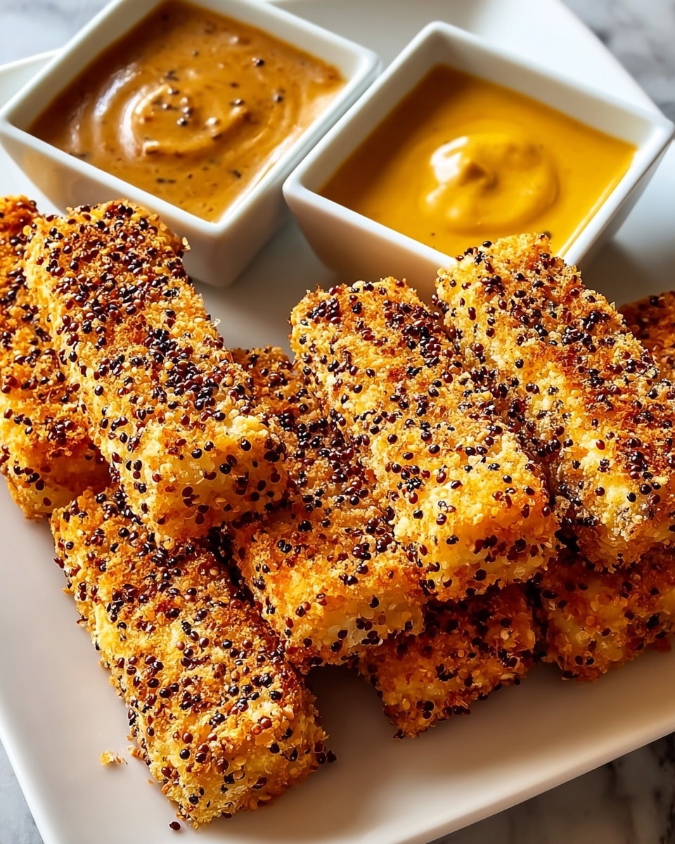 Crispy Baked Honey Mustard Tofu Tenders Recipe