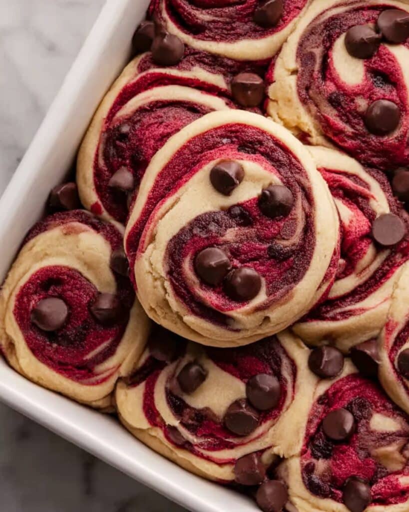 Chewy Cherry Chocolate Chip Cookies with Mocha Chips Recipe