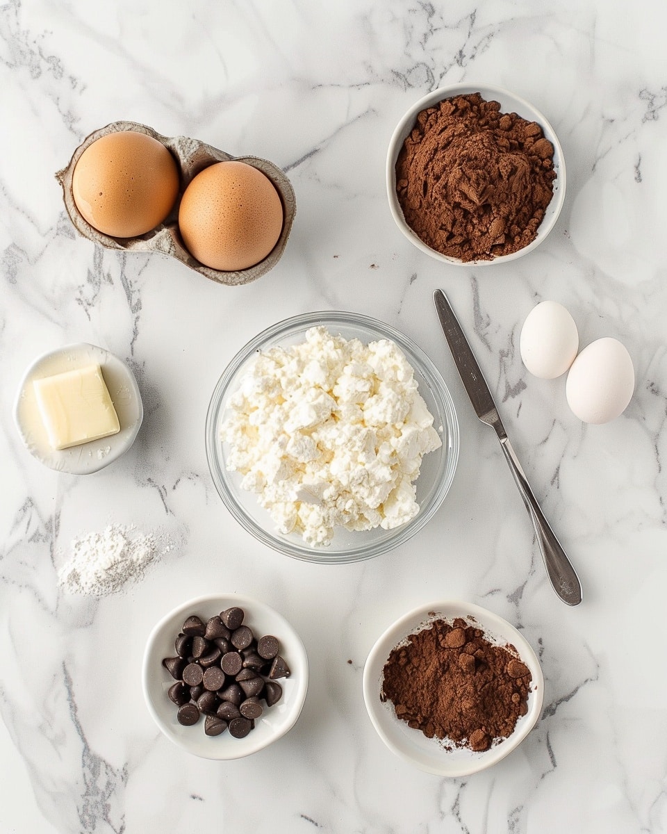 Single white plate featuring one square slice of rich chocolate brownie topped with plump, glossy chocolate chips, angled to reveal the dense, fudgy interior texture with fine crumb details, natural light highlighting the shiny chips and moist crumb, placed on a white marble surface, styled like a food blog serving, intimate close-up photo taken with an iphone --ar 4:5 --v 7
